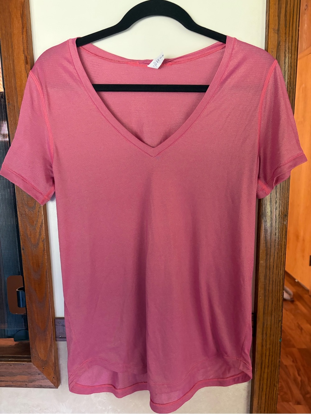 Lululemon V-Neck Short Sleeve Tee